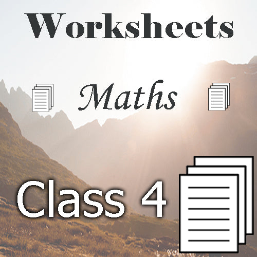 Class 4 Worksheets (Maths)